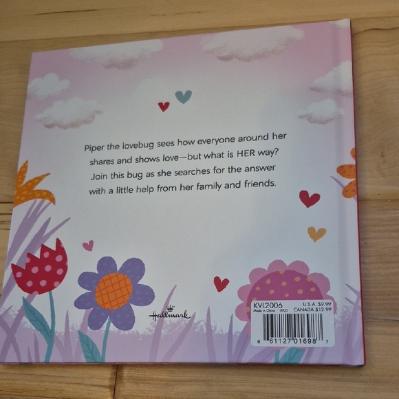 Hallmark Pink and Black Lovebug Plush with Book - Picture 12 of 13